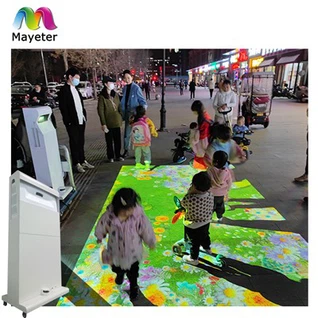 Igre s projektorom za djecu Interaktivne igre sa senzorom pokreta poda